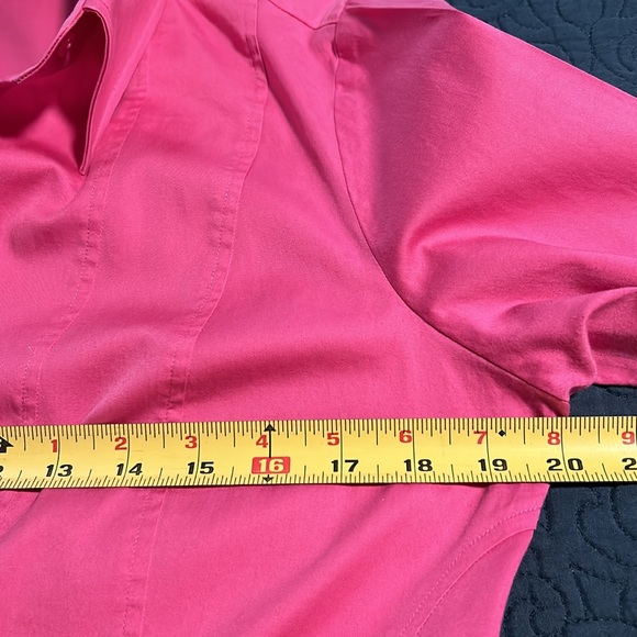 Thomas Pink Slim Fit Stretch Shirt - Picture 9 of 10